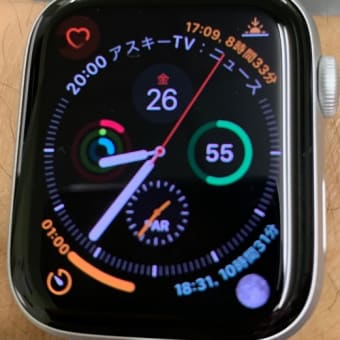 Apple Watch4のバッテリーは２４時間経っても半分残っていました