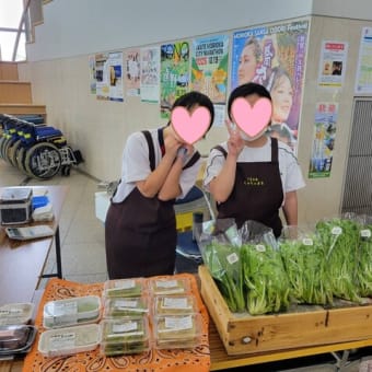 ふれあいランド販売の様子♪