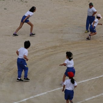 縦割り班遊び　赤組編