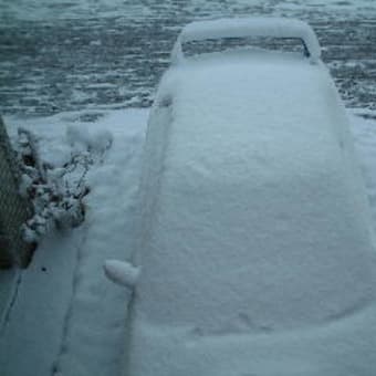 ３度目の積雪