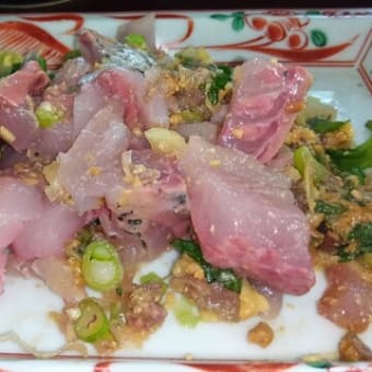 鯵のたたき