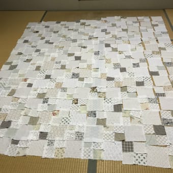 パッチワークでカーテンを作る  続編