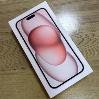 iPhone15 Plusが届きました　