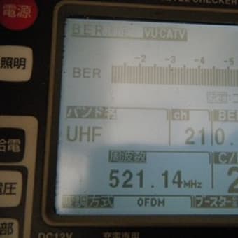 茨城県常総市　地デジＢＳアンテナ工事