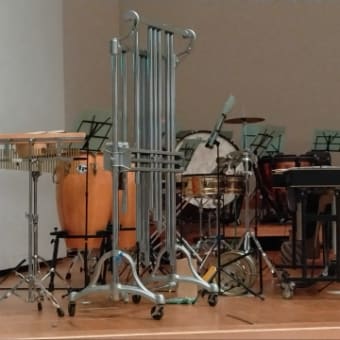 パーカスは忙しい🎶