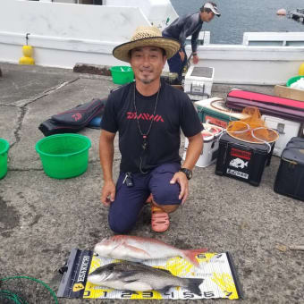 ９月１０日　イカダ釣り貞丸