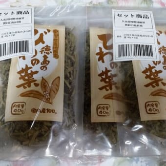 頂き物のタケノコ・注文した枇杷葉茶