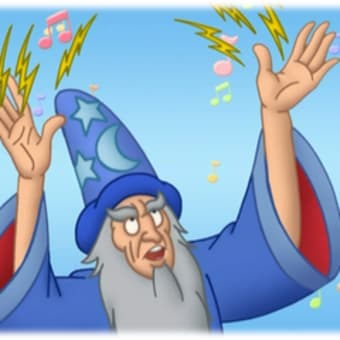 【DWE・歌詞分析 125-3】　When the Sorcerer Wore His Magic Hat　：　「使役動詞」 に注目！！