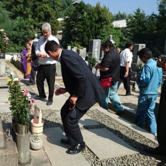 尾道市名誉市民山口玄洞翁の法要