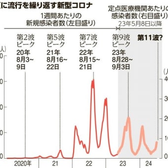 強いて言えば今は第７波じゃないのかな