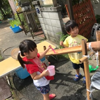 流しそうめん