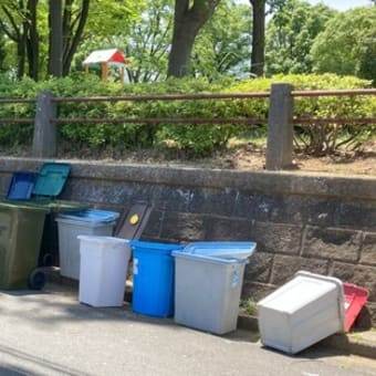 別の公園の前をごみ集積場所にしているグループの問題点を書いておきます