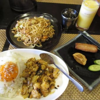 ミャンマー料理と朝日温泉