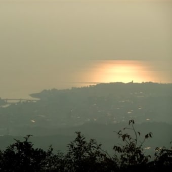 秋の夕暮れ　2011年10月13日