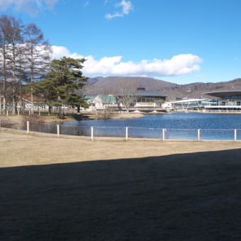 厳冬の軽井沢：軽井沢・プリンスショッピングプラザ内の散策