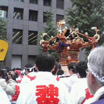 将門神輿渡御スタート！！