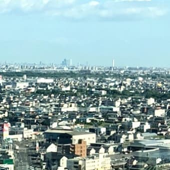 人工の建造物、そしてそこから見える風景＠岐阜