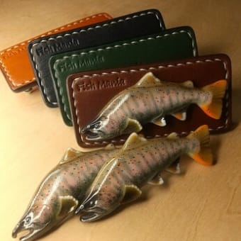 サツキマスブローチ完成です。 - フィッシュレプリカ サツキマスブローチ完成です。 - フィッシュレプリカ