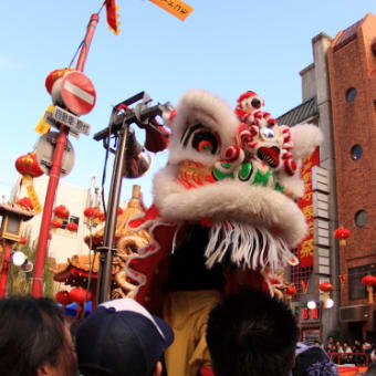 distorted Lunar New Year at Kobe China Town #03