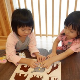 たけ　２歳児　お友達と遊んだよ