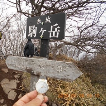 赤城山に登りました