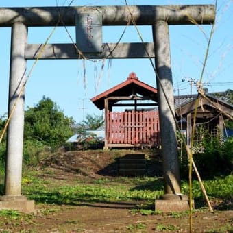 稲荷神社：茨城県牛久には５つの稲荷神社がある