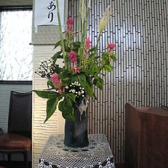 講壇の花