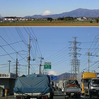 昨日の富士山