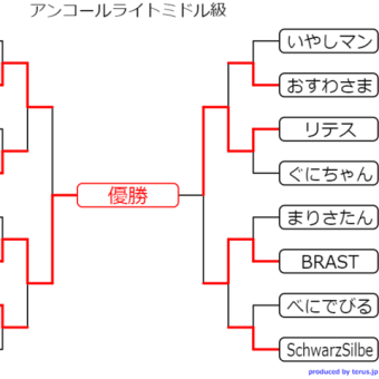 アンコールライトミドル級速報