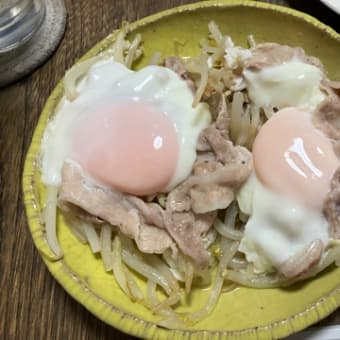 野菜天＆豚玉蒸し