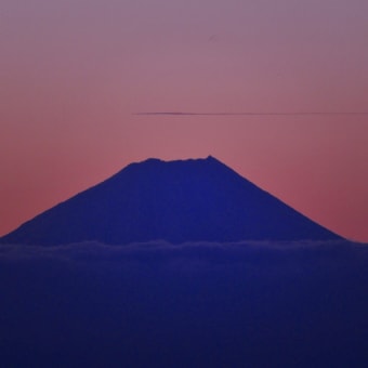 永明寺山より富士を望む　２０１３　１２月