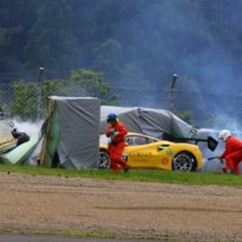 前澤友作氏、宮城県のレースで追突事故　救急搬送も命に別条なし　車は大破、ドクターヘリも出動