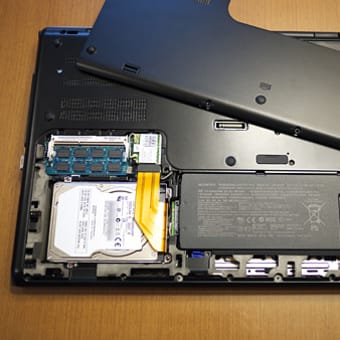 VAIO S（SE） VPCSE1AJ -SSD換装-