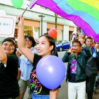 LGBT Parade in Sapporo, Japan