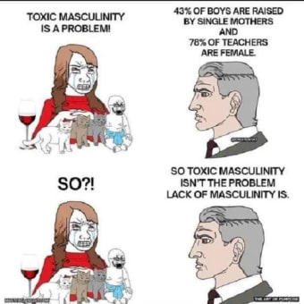 This Female Should Realize That It Is Now Toxic Feminism That's A Problem. ๐๐โ๐๐