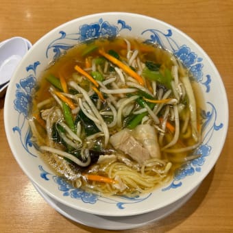 【神奈川 横浜駅】 崎陽軒 中華食堂「サンマーメン(1100円)＋特製シウマイ3個(580円)」