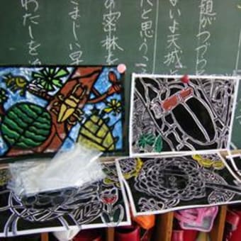 ステンシル版画 奥野garden 奥野ガーデン