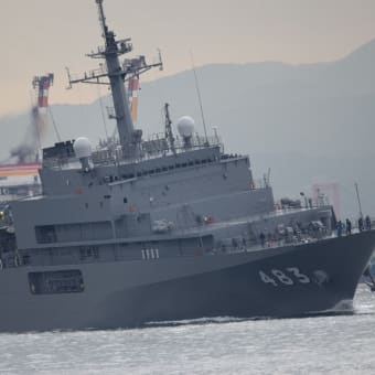 ARC-483むろと 海上自衛隊の敷設艦（ふせつかん）