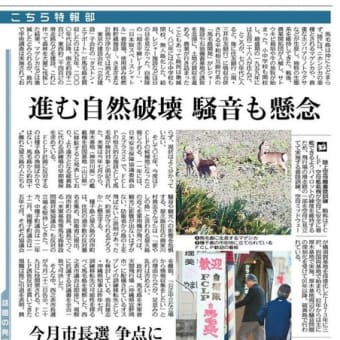 馬毛島問題での東京新聞を始めとするメディア報道を糺す――日米の巨大軍事要塞島と化す馬毛島のたたかいの重大局面に当たって