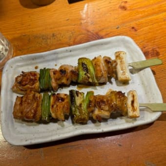 焼き鳥屋に行って来ました　2024年8月8日