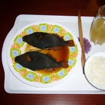 カワハギの煮物