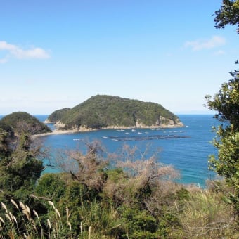 昨日は日本のエーゲ海（白崎海岸）