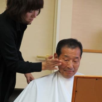 初の政見放送録画どり