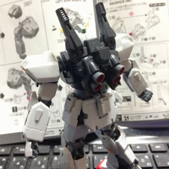 RG ガンダムmkII（エウーゴ仕様）製作(7)