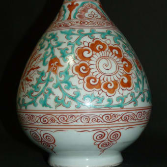 大明嘉靖年製の壺