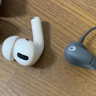 走りながら音楽を聴きたい時はiPods Pro か ambie で外音を聞きながらにしましょう