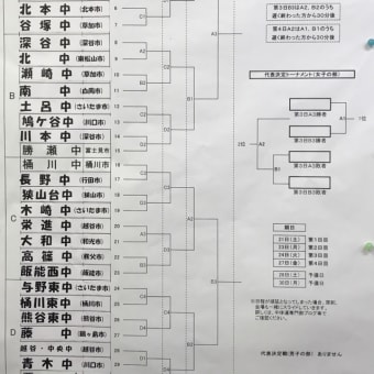 学校総合体育大会 組み合わせ