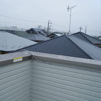 春日部市　平面（デザイン）アンテナUAH800工事