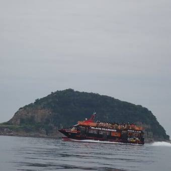 九州出張のついで漕ぎ　長崎県の軍艦島