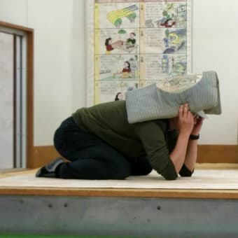地震体験でグッラグッラ